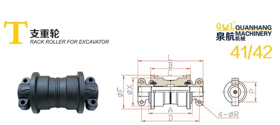 CAT 320/323 エグババターフックマシーン 鉱山 重量化 厚いローラー 下輪 スプロケットポリー