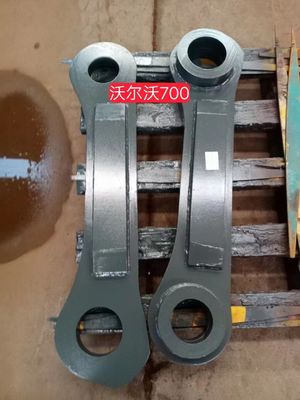 黄色い掘削機のトラックリンク 3 パーツ 鍛造 熱処理 滑らか