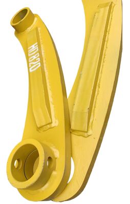 Kato HD820 excavator reinforced and strengthened bucket connecting rod, forged alloy steel H-type connecting rod, special anti-fracture accessory