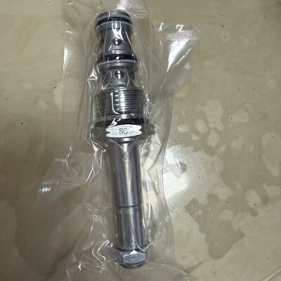 掘削機のソレノイドバルブとコイル 12V 24V 純銅コイルパイロット安全ロックソレノイドバルブアセンブリ DH 掘削機での使用に最適